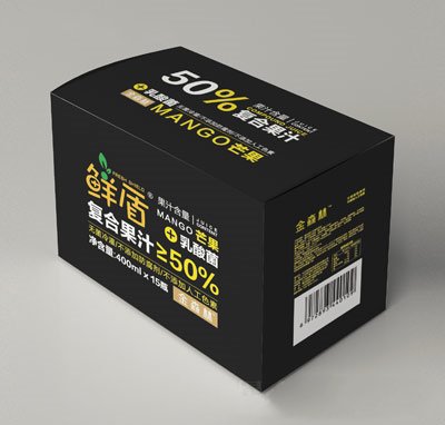 金森林鲜盾芒果乳酸菌复合果汁400ml×15瓶